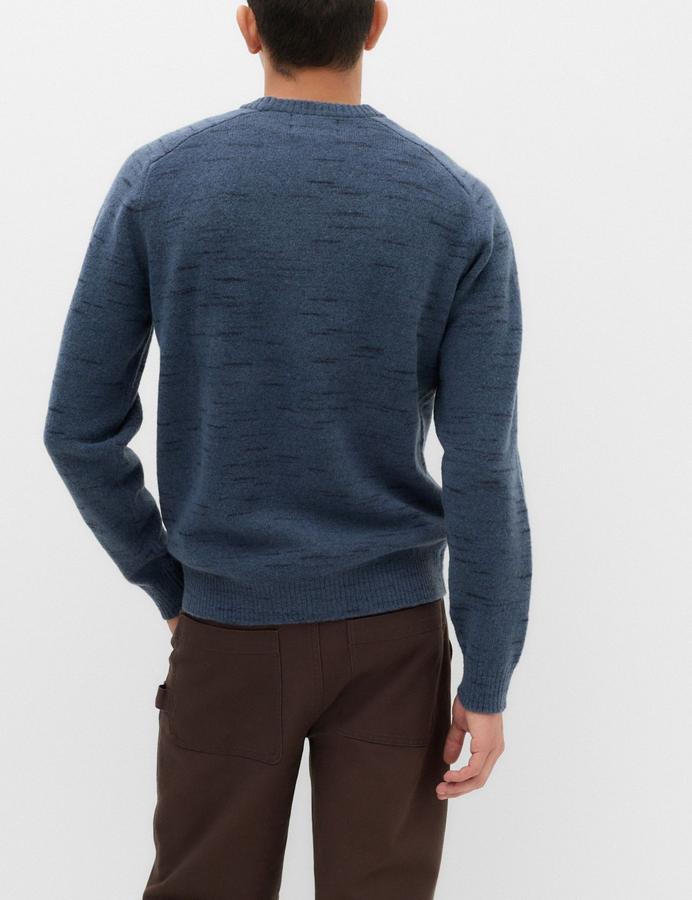 Supersoft Space Dye Crew Neck Jumper