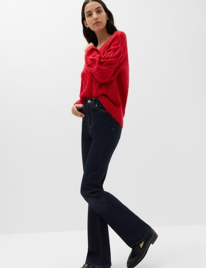 Eva High Rise Bootcut Jeans