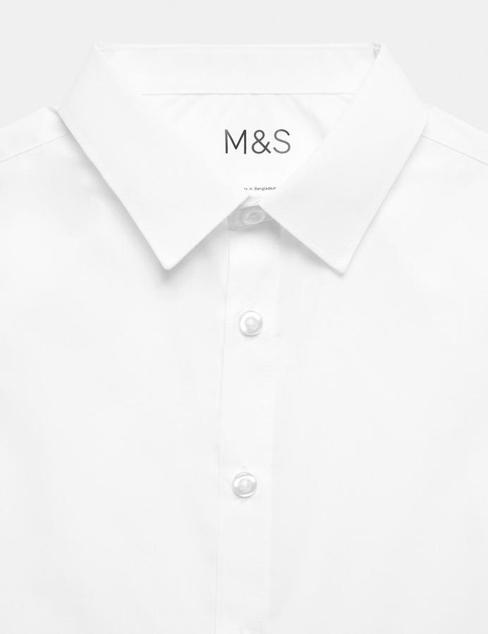 3 Pack Boys' Easy Iron School Shirts (2-16 Yrs)