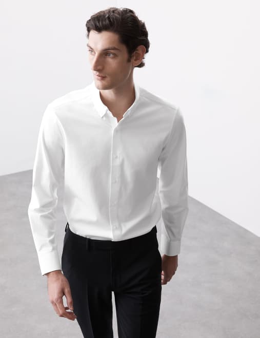 Regular Fit Cotton Stretch 360 Flex™ Shirt