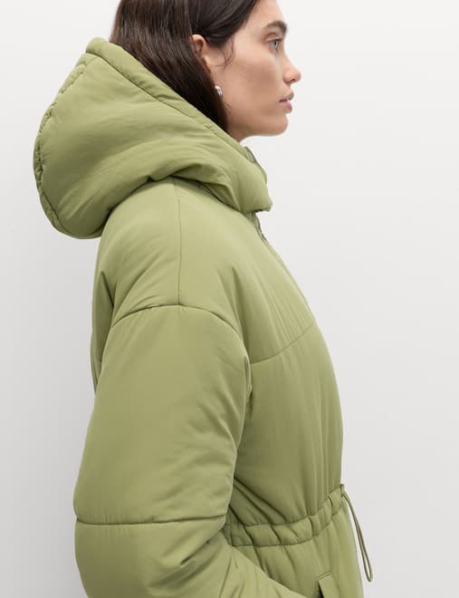 Thermowarmth™ Hooded Longline Puffer Coat