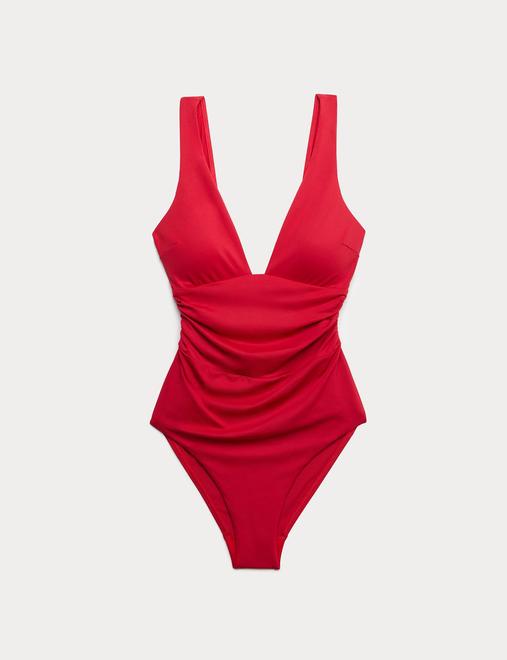 Tummy Control Deep Plunge Swimsuit
