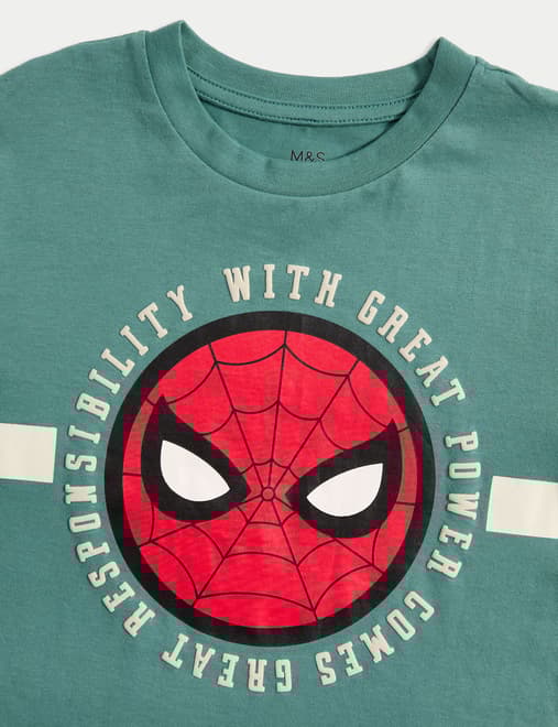 Pure Cotton Spider-Man™ Pyjamas (1-8 Yrs)