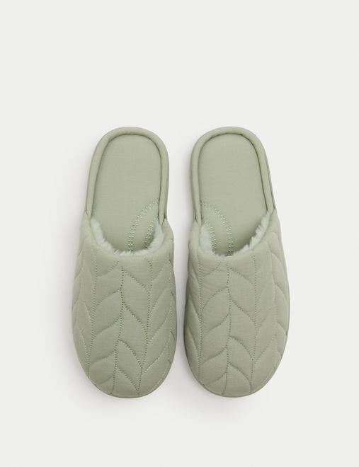 Mule Slippers with Secret Support