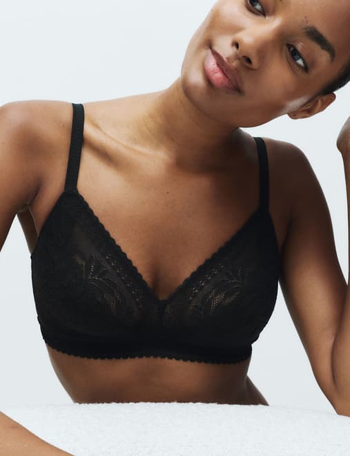 Flexifit™ Lace Non-Wired Full Cup Bra (A-E)