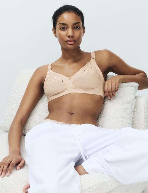 Embroidered Total Support Full Cup Bra (A-K)