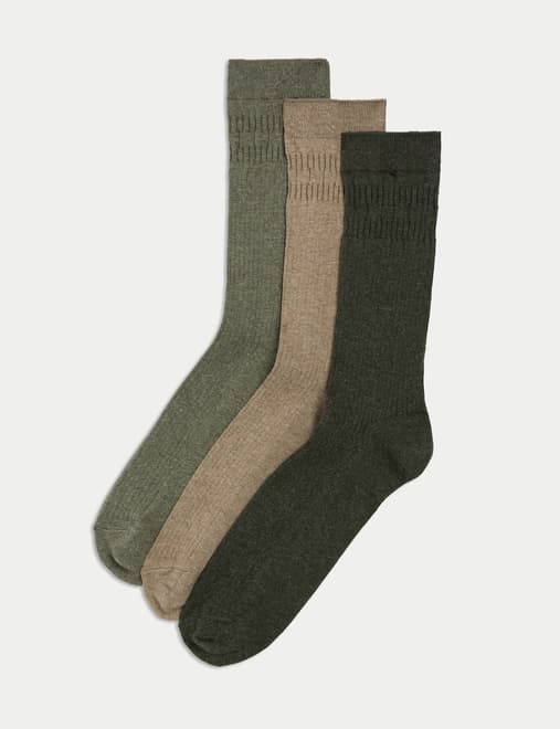 3pk Gentle Grip Cool & Fresh™ Socks