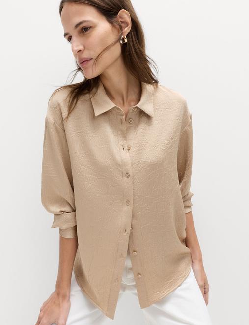 Gold Crinkle Shirt