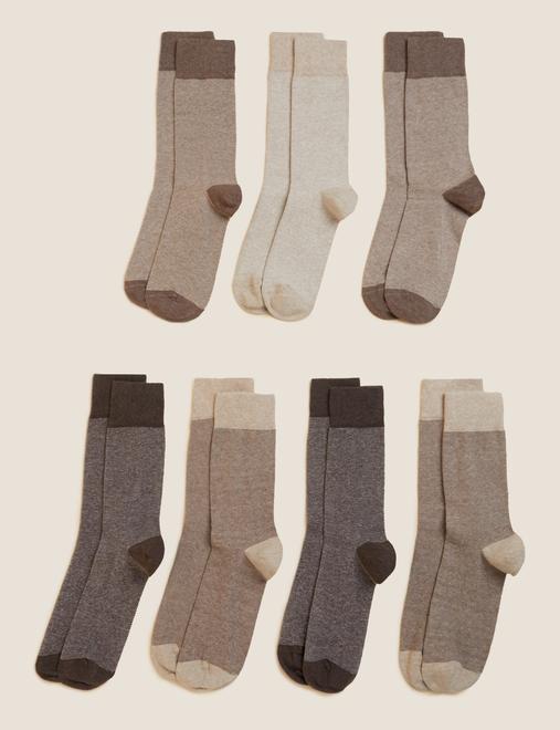 7 Pack Cool & Fresh™ Cotton Rich Socks