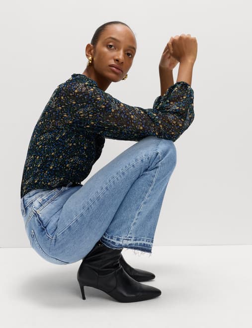 Premium High Rise Authentic Slim Jeans