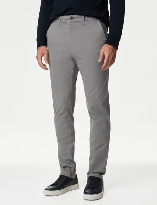 Slim Fit Stretch Chinos