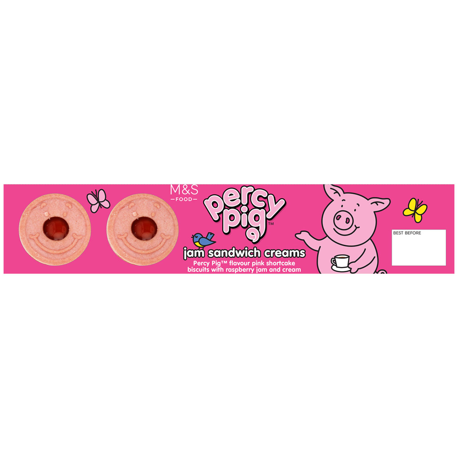 Percy Pig Jam Sandwich Creams