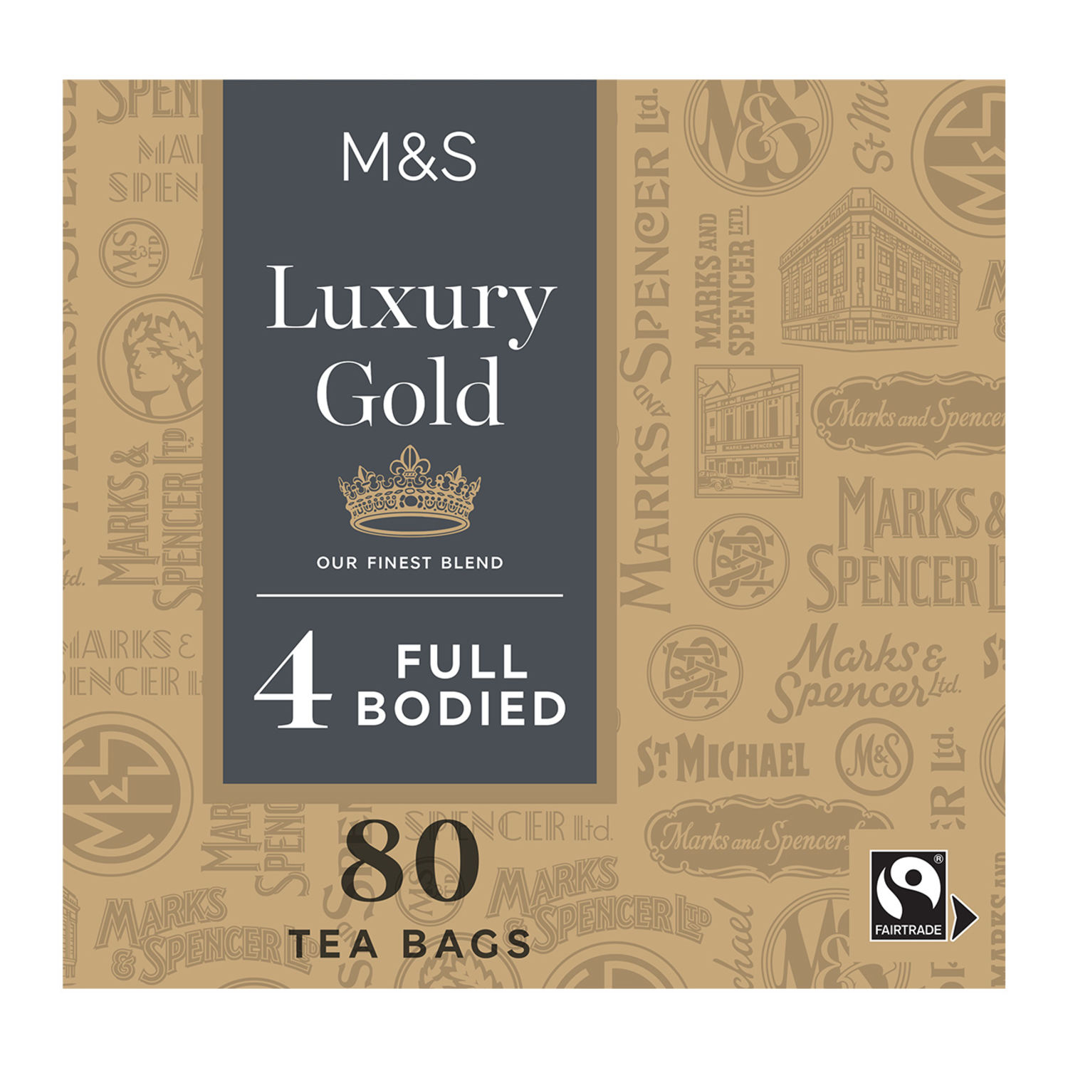 80 Luxury Gold Tea Bags