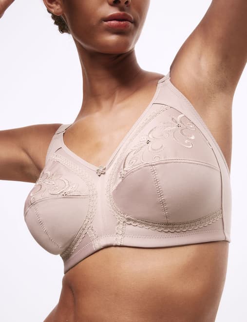 Total Support Embroidered Full Cup Bra B-G