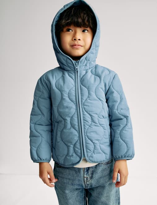 Lightweight Quilted Padded Coat (2-8 Yrs)