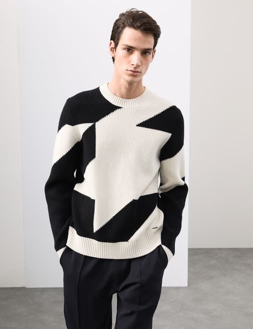 Wool Rich Crew Neck Jumper
