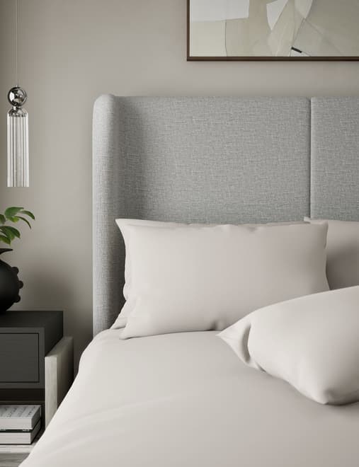 2pk 500TC Cotton Sateen Standard Pillowcases