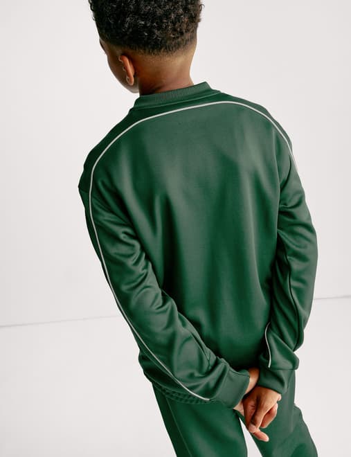 Tricot Slogan Zip Sweatshirt (6-16 Yrs)