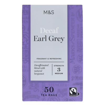 マークス&スペンサー Decaf Earl Grey 50個入り　5個セット Amazon.com : Marks & Spencer Decaffeinated Earl Grey Tea 50 Bags