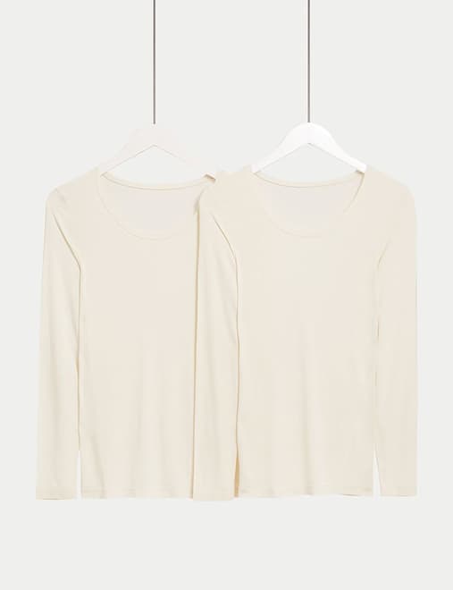 2pk Heatgen™ Thermal Long Sleeve Tops