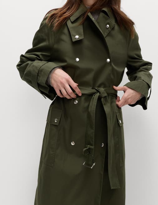 Stormwear™ Collared Utility Trench Coat