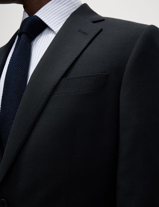 Regular Fit Pure Wool Suit Jacket