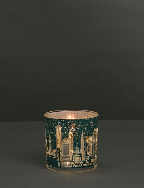 New York Light Up Scented Candle