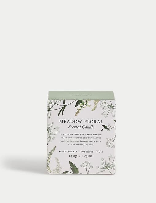 Meadow Floral Scented Candle