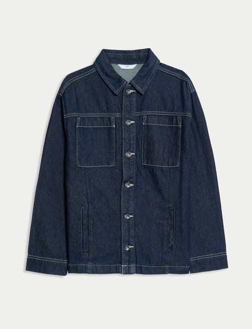 Pure Cotton Denim Shirt (6-16 Yrs)