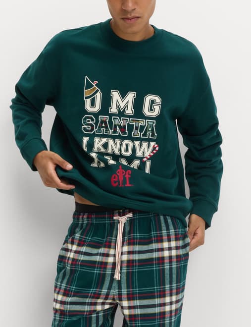 Cotton Rich Elf Family Christmas Pyjama Set