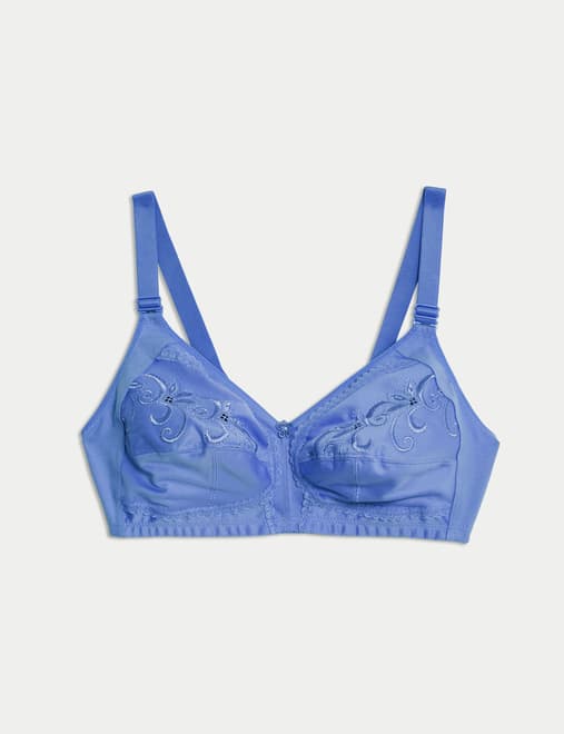 Total Support Embroidered Full Cup Bra GG-K