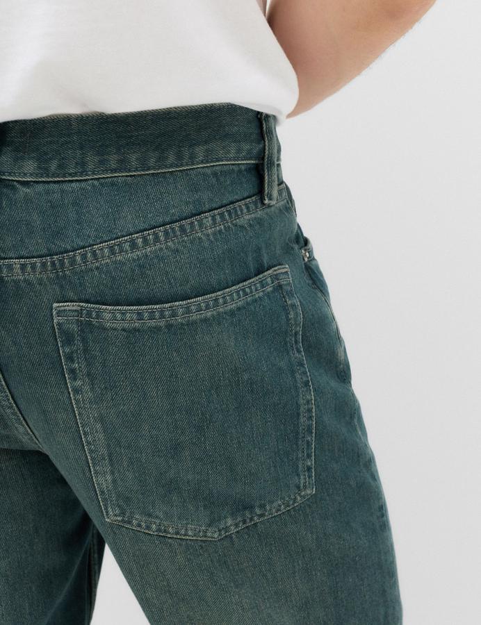 Relaxed Straight Fit Authentic Rigid Jeans