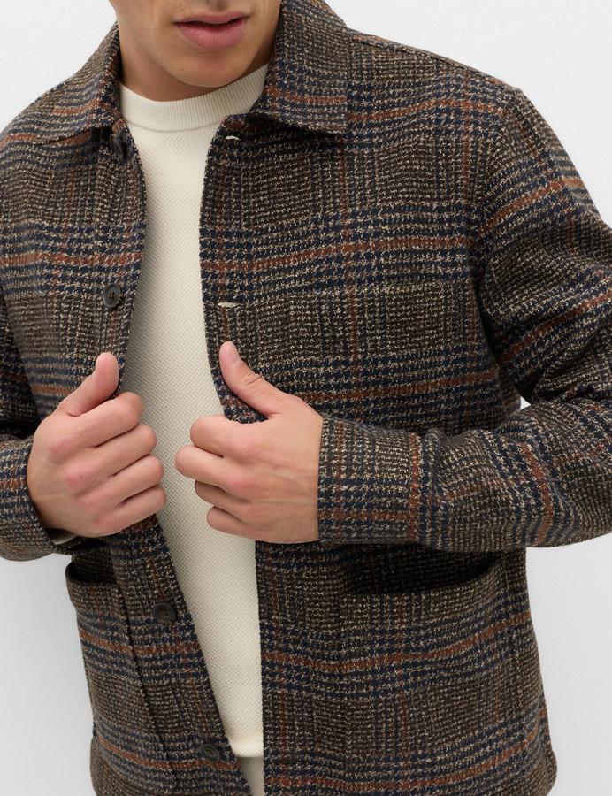 Checked Overshirt