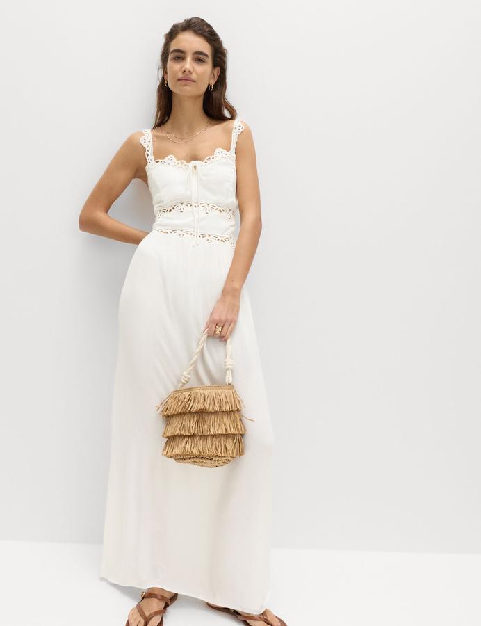 Tie Front Maxi Beach Dress