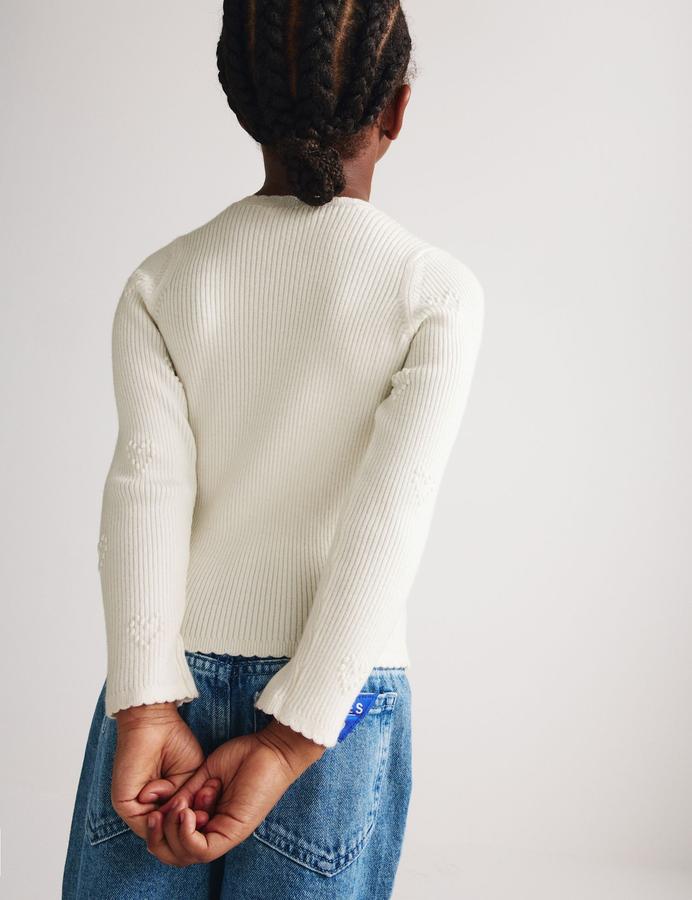 Knitted Heart Top (2-10 Yrs)