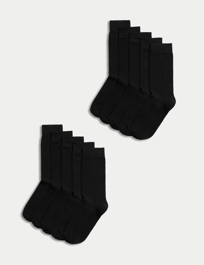 10 Pack Cool & Fresh™ Cotton Rich Socks