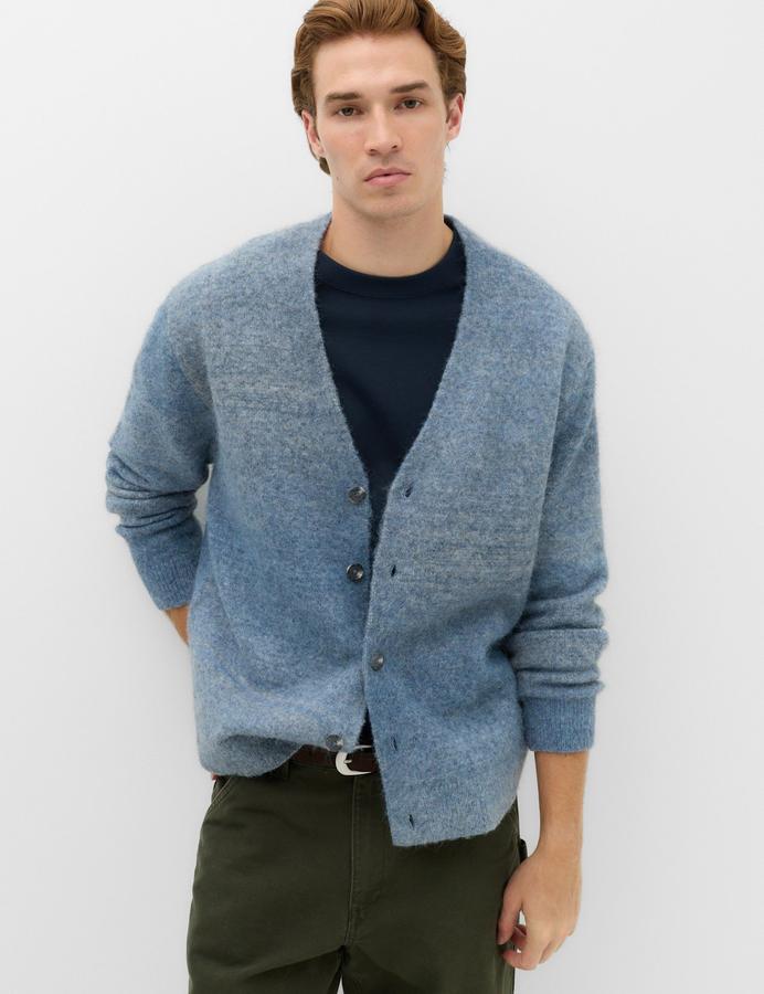 Relaxed Ombre Cardigan