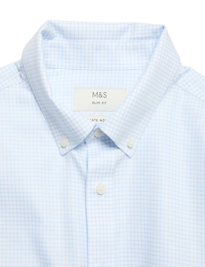 Slim Fit Ultimate Non Iron Check Shirt