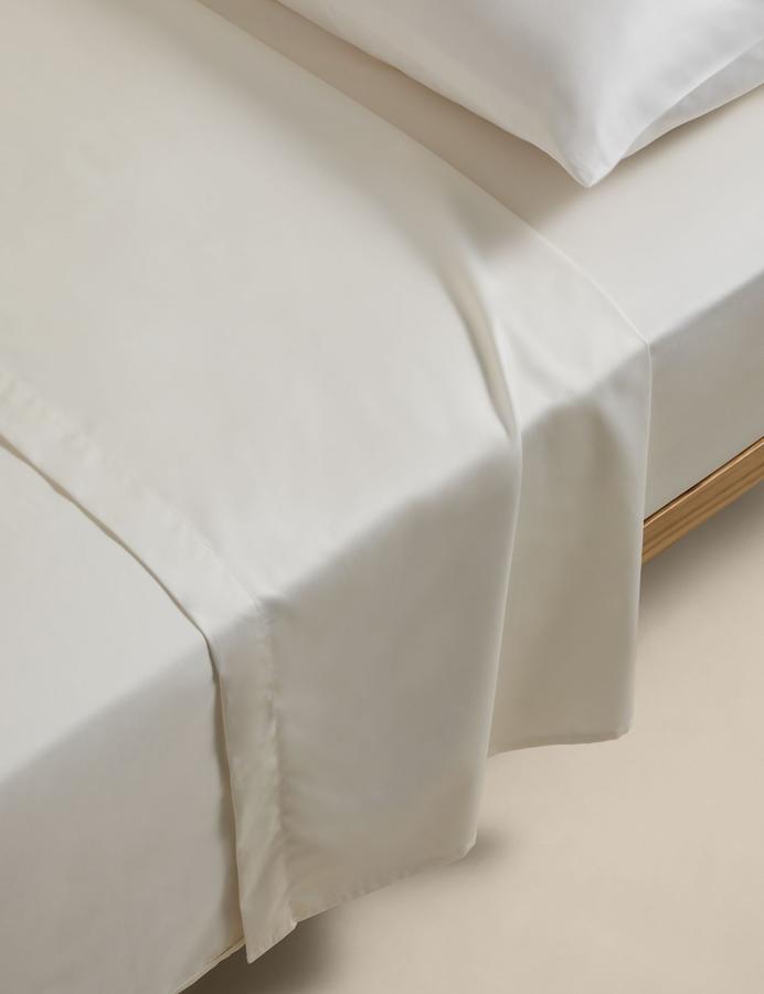 Egyptian Cotton Sateen 400 Thread Count Flat Sheet