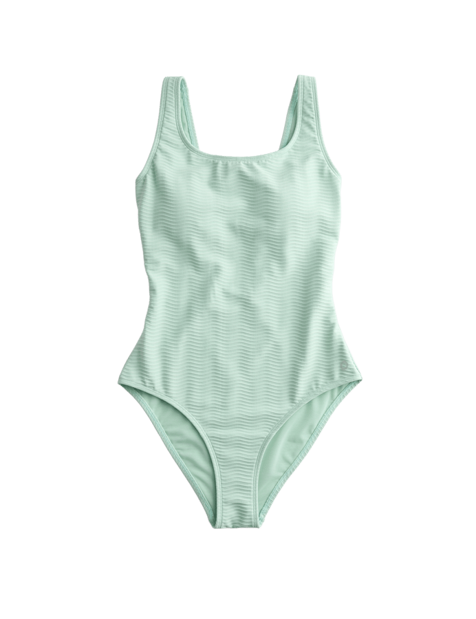 Wave Zip Swimsuit