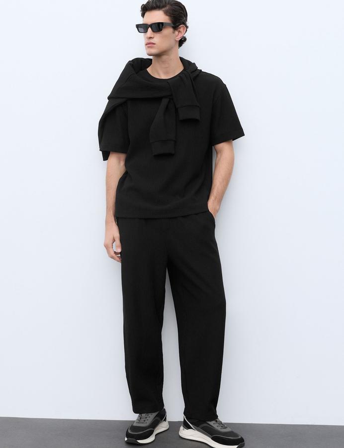 Cotton Rich Oversized Ottoman T-Shirt
