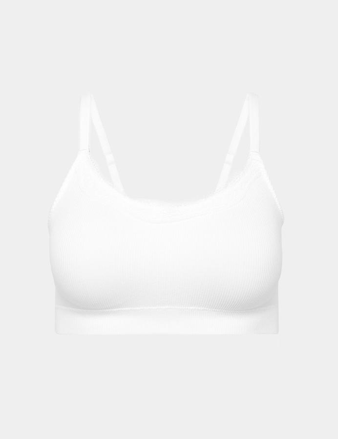 Jasmine Lace Non Wired Seamfree Crop Top