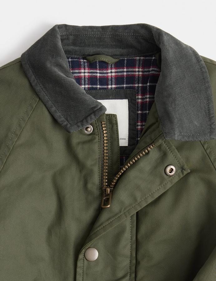 Wax Jacket With Corduroy Collar (2-8 Yrs)