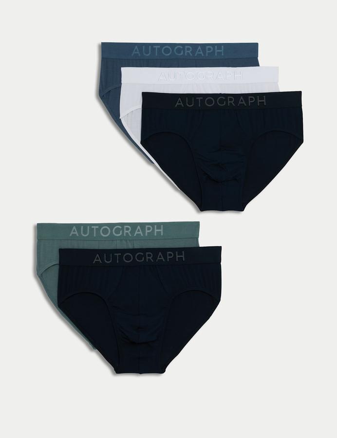 5 Pack Modal Stretch 360 Flex Briefs