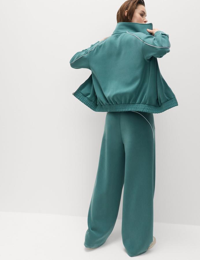 Sandwash Wide Leg Track Pant