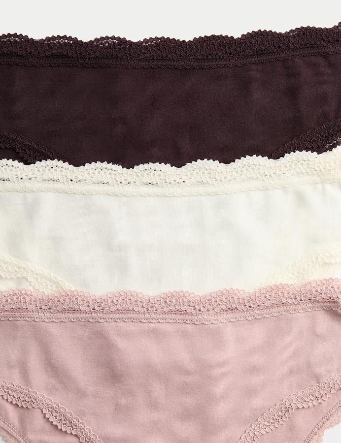 3pk Cotton Rich Brazilian Knickers