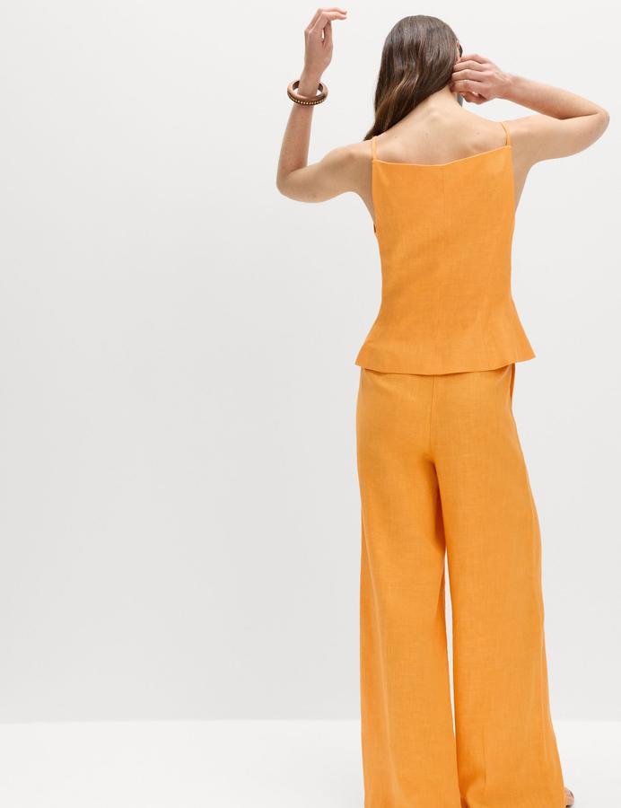 Linen Twill Waistcoat
