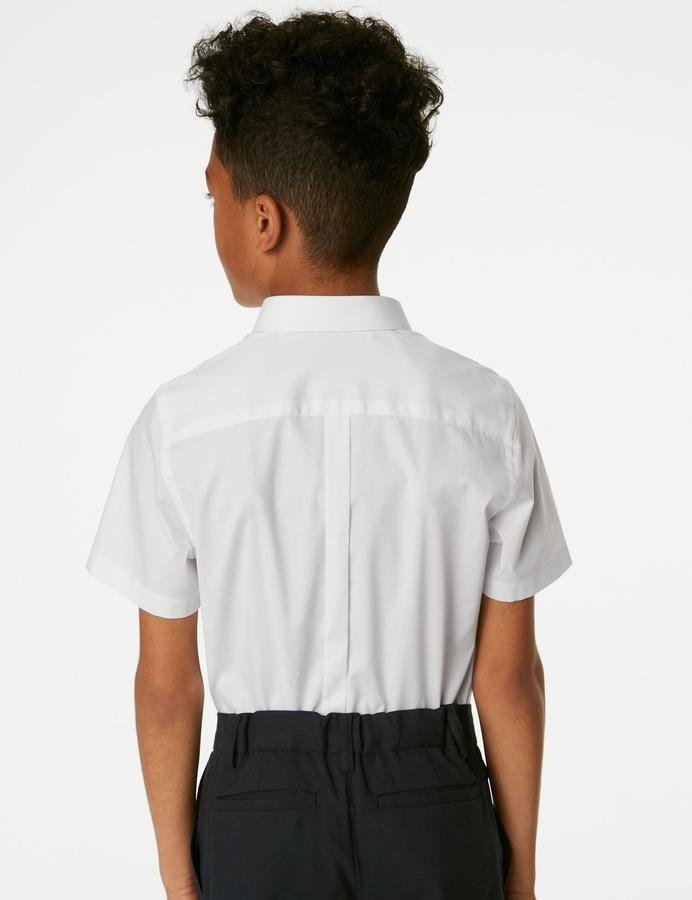 3 Pack Boys' Easy Dressing Easy Iron School Shirts (3-18 Yrs)