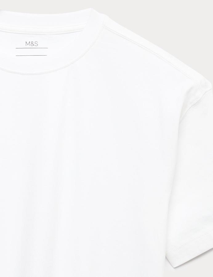 Pure Cotton Plain T-Shirt (6-16 Yrs)
