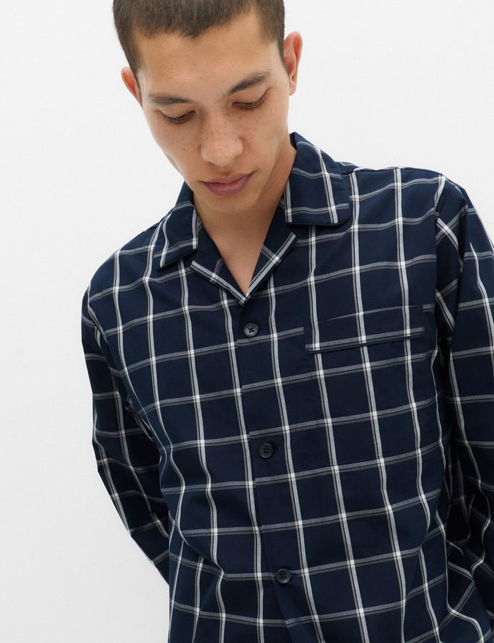 Pure Cotton Checked Pyjama Set